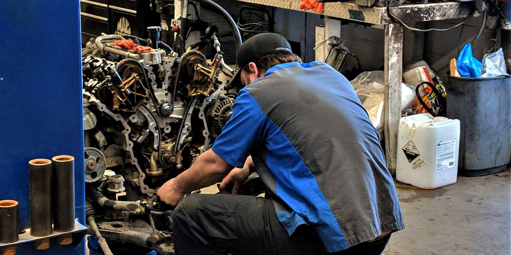 Servicing Vehicle